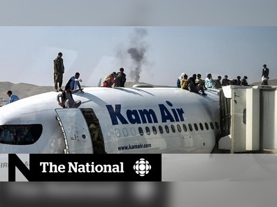 Desperate Afghans flock to Kabul airport in attempts to flee