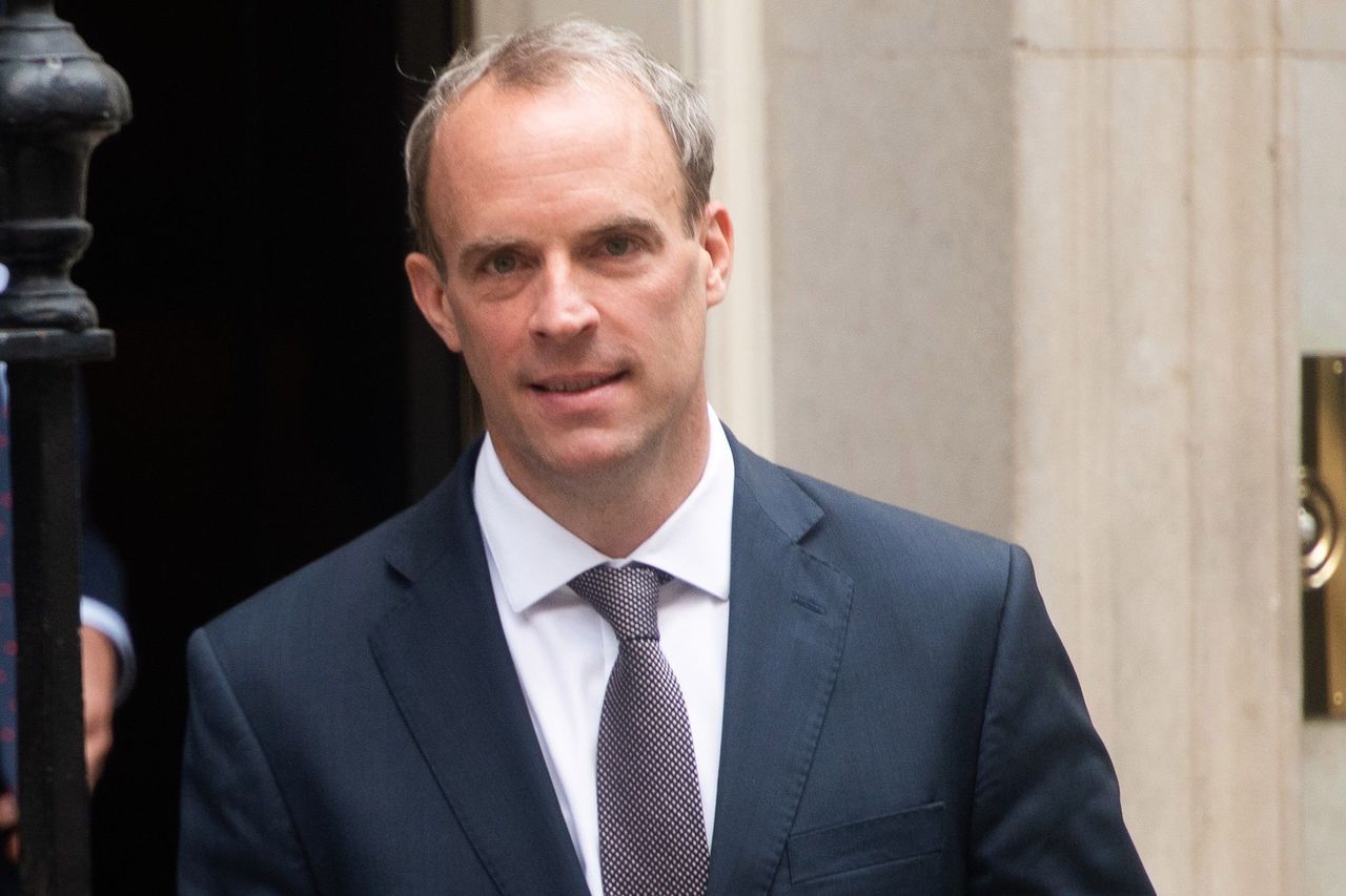 Inside Dominic Raab's £1000-a-night Crete holiday as Afghanistan collapsed