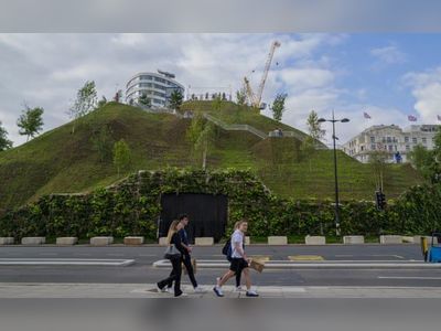 Scrawny trees, patchy grass, terrible view: why £6m Marble Arch Mound still falls flat