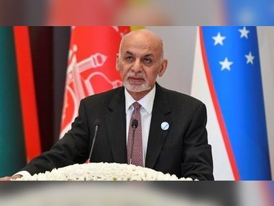 Afghan President Ghani has fled the country with four cars and a helicopter stashed with money, according to the Russian Embassy in Kabul