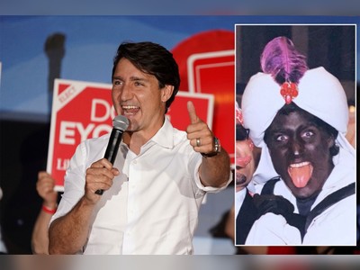 Trudeau can’t escape blackface scandal as new photo lands on eve of Canada election