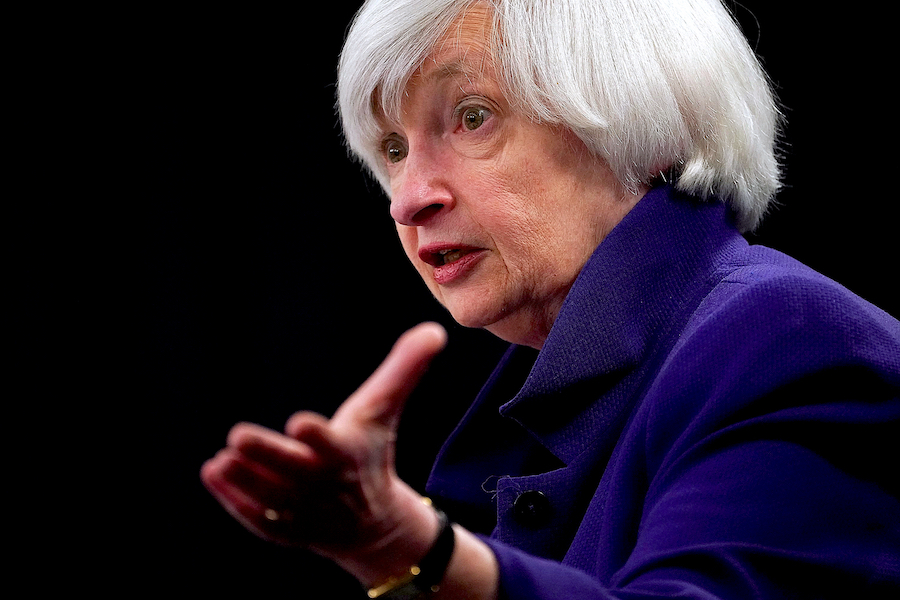 Janet Yellen urges House Democrats to give the I.R.S. more power to crack down on tax evasion.