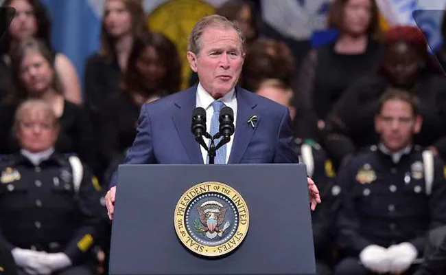 George W Bush Denounces US Disunity 20 Years After 9/11 Attacks