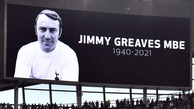 Football pays tribute to Jimmy Greaves