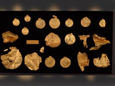 ‘Enormous’ treasure trove of sixth century gold found in Denmark