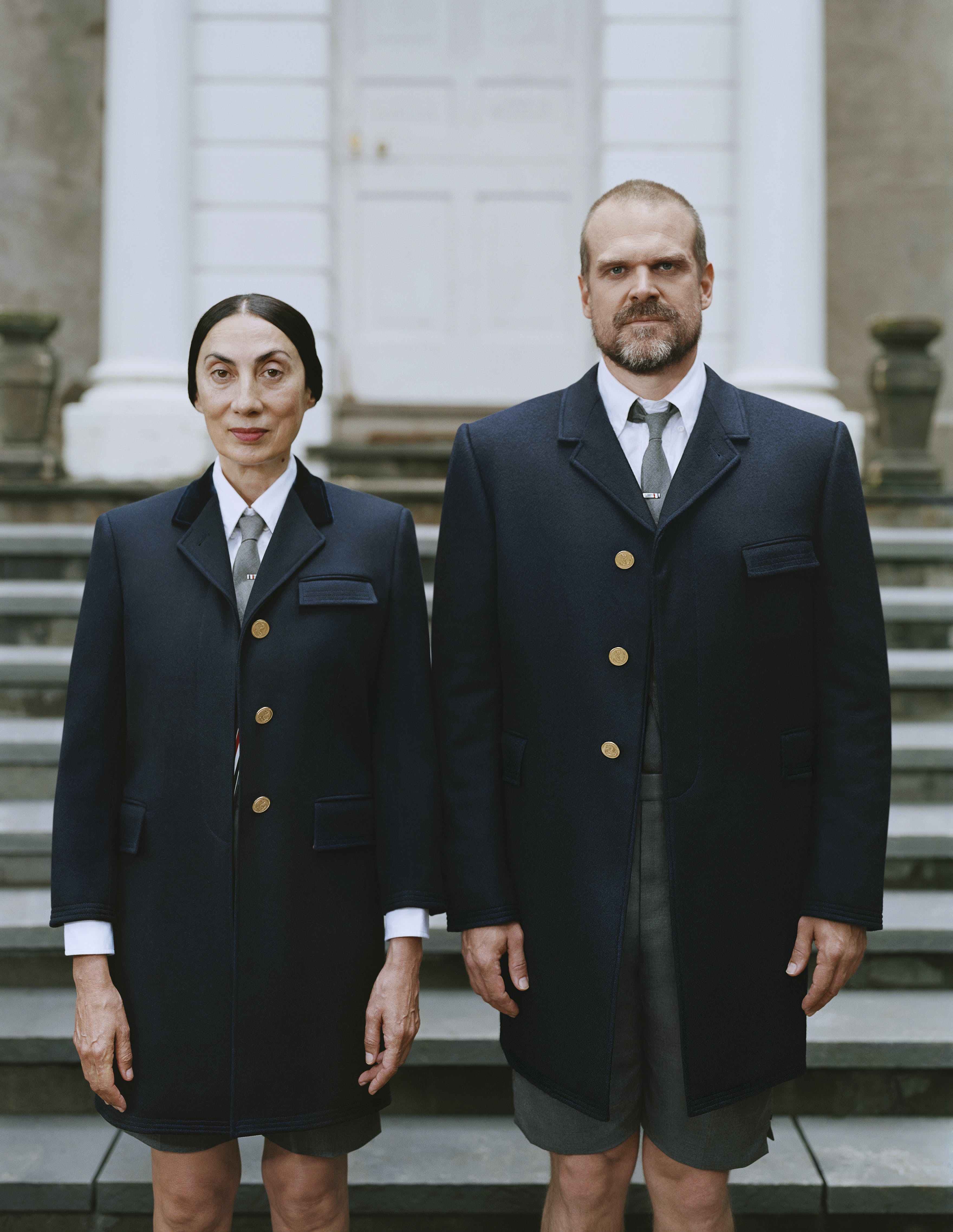 David Harbour Fronts Thom Browne's Fall/Winter 2021 Campaign