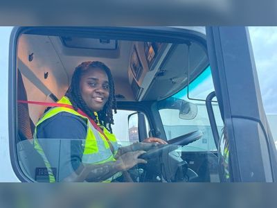 What's it like to be in the 1% of female lorry drivers?