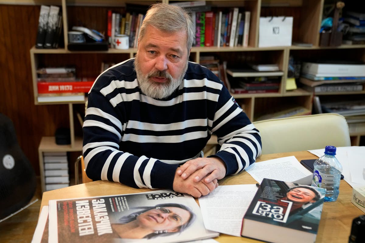 Dmitry Muratov: This Nobel Peace Prize is for my colleagues who were killed