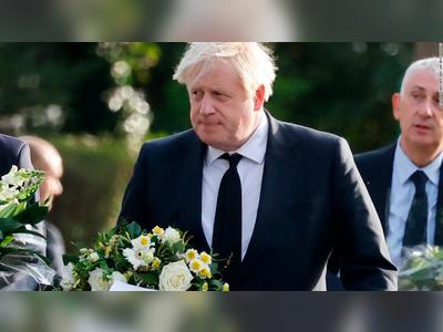 UK PM Johnson visits scene where MP was fatally stabbed in terrorist incident