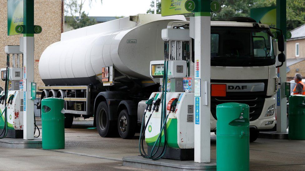 Petrol deliveries: Visas for foreign lorry drivers extended