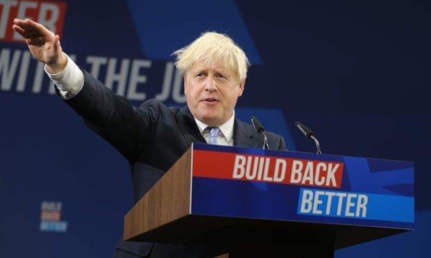 Boris Johnson’s conference speech: what he said and what he meant