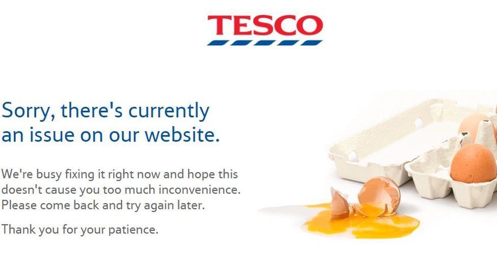 Tesco say website and app down after hack attempt