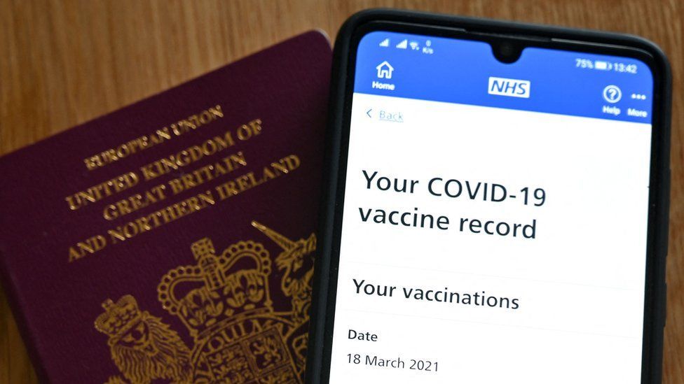 NHS Covid Pass: Vaccine records access restored after outage