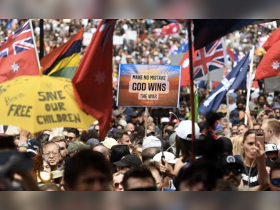 Thousands Protest Against Covid Vaccinations Across Australia