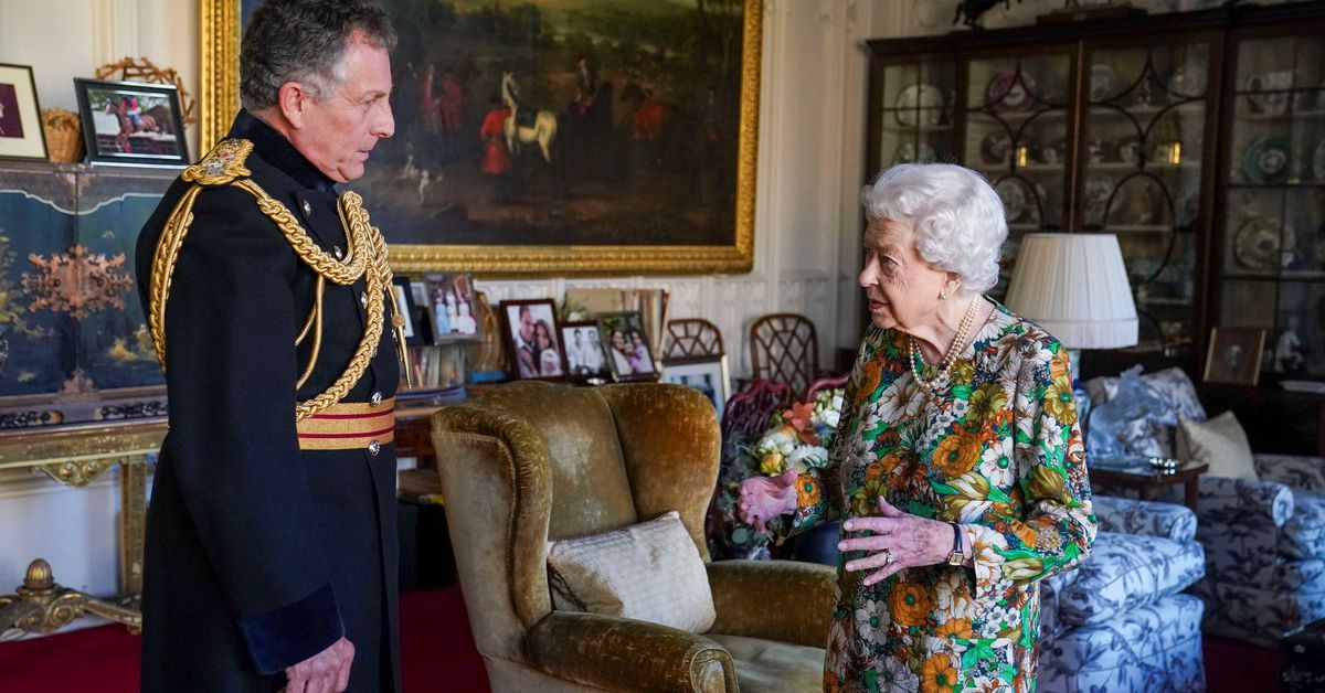 Smiling Queen Elizabeth carries out first in person engagement since hospital stay