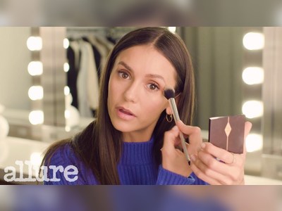 Nina Dobrev's 10 Minute Routine for Thick Brows & Plump Skin