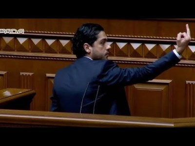 Ukrainian MP succeeds in expressing himself even after the President ordered the mic to be turned off