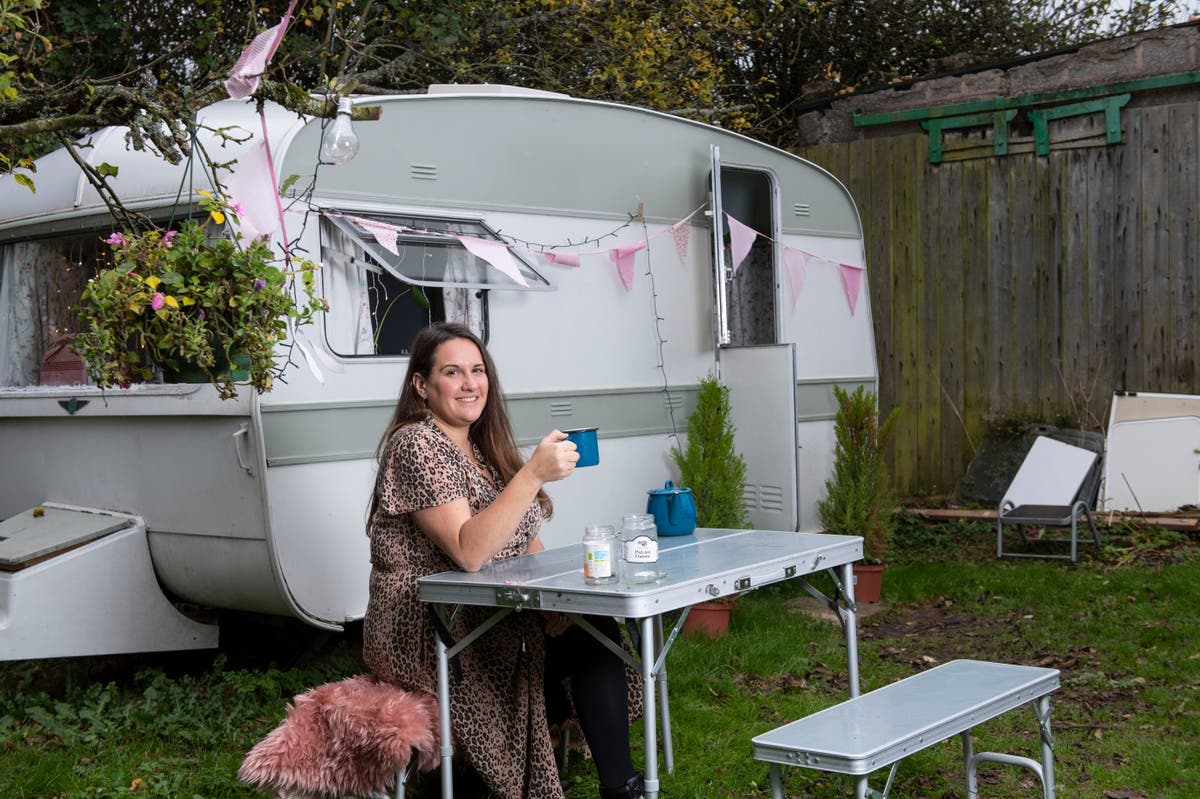 I’m 40, middle class and living in a  caravan