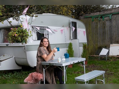 I’m 40, middle class and living in a  caravan