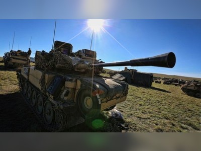 UK denies moving its largest tank training base to Middle East
