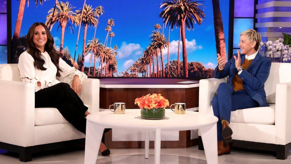 Meghan tells Ellen DeGeneres Prince Harry loves the California lifestyle