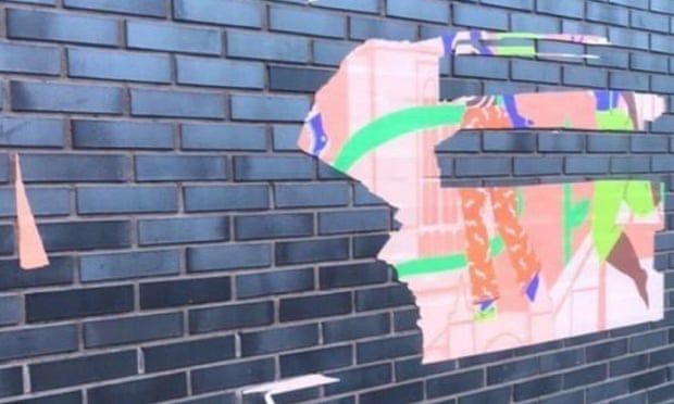 Vandalism of LGBT artwork is hate crime, say Merseyside police