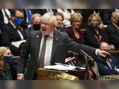 Boris Johnson’s poll ratings slump to record low after Owen Paterson affair