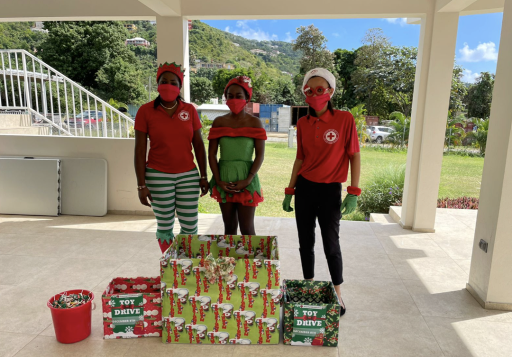 BVI Red Cross spreads Xmas Cheer at primary schools