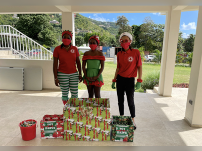 BVI Red Cross spreads Xmas Cheer at primary schools