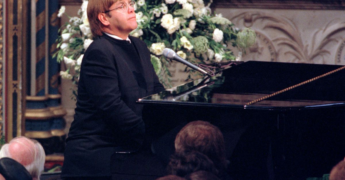 Abbey pushed for Elton John to play at Princess Diana's funeral
