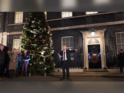 COVID-19: Number 10 confirm they will hold Christmas parties as PM says the festive period 'should go ahead as normally as possible'