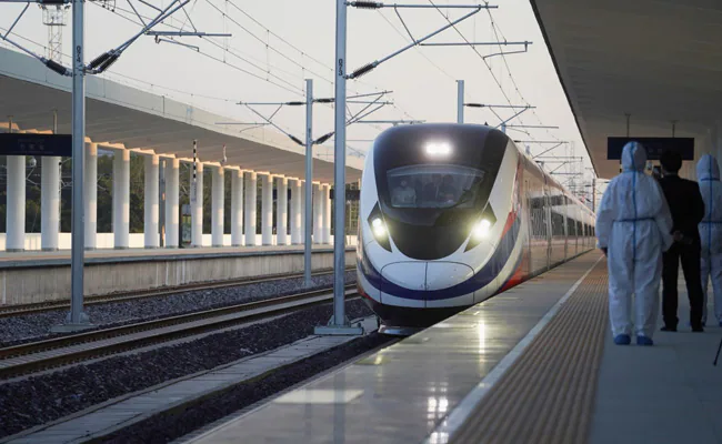 China, Laos Open $6 Billion High-Speed Rail Link