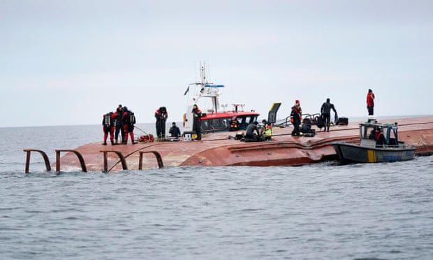 Inquiry launched into ‘drunkenness at sea’ after ships crash in Baltic