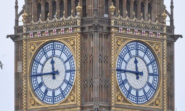 Restored Big Ben to bong again at midnight to bring in new year