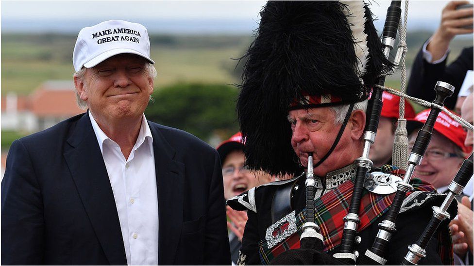 Trump Scottish golf resorts claimed over £3m in furlough