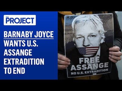 Barnaby Joyce Supports Ending U.S. Extradition Of Julian Assange