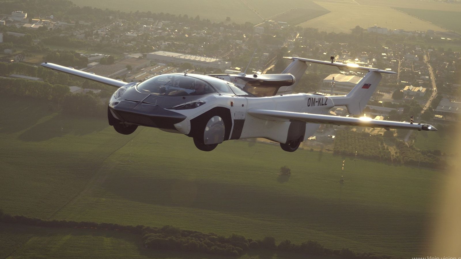 'AirCar': Dual-mode vehicle that can transform from a car into a plane is certified to fly after passing tests in Slovakia