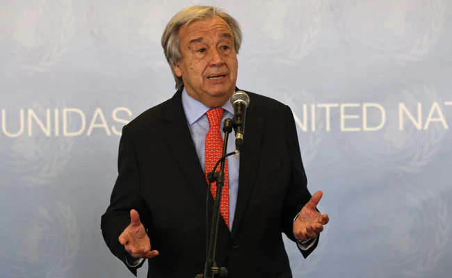 "If We Fail To Vaccinate All ...": UN Chief's Covid Warning At Davos
