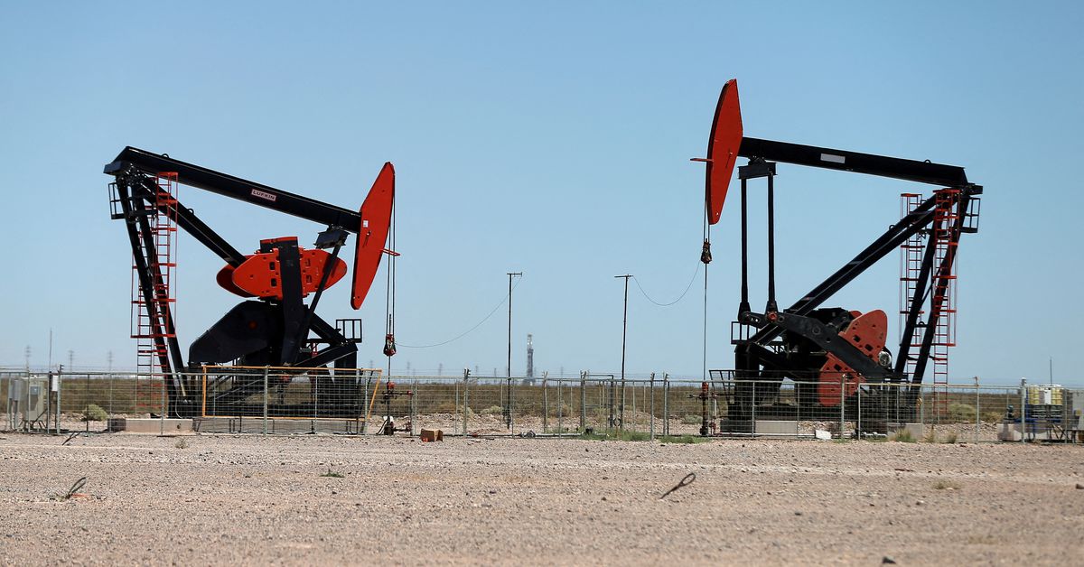 Oil posts biggest monthly gain in a year on tight supply, political tensions