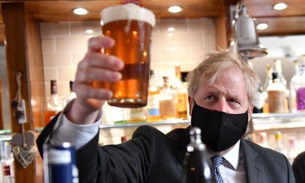 Johnson lists returning crowns to pint glasses as a key Brexit success