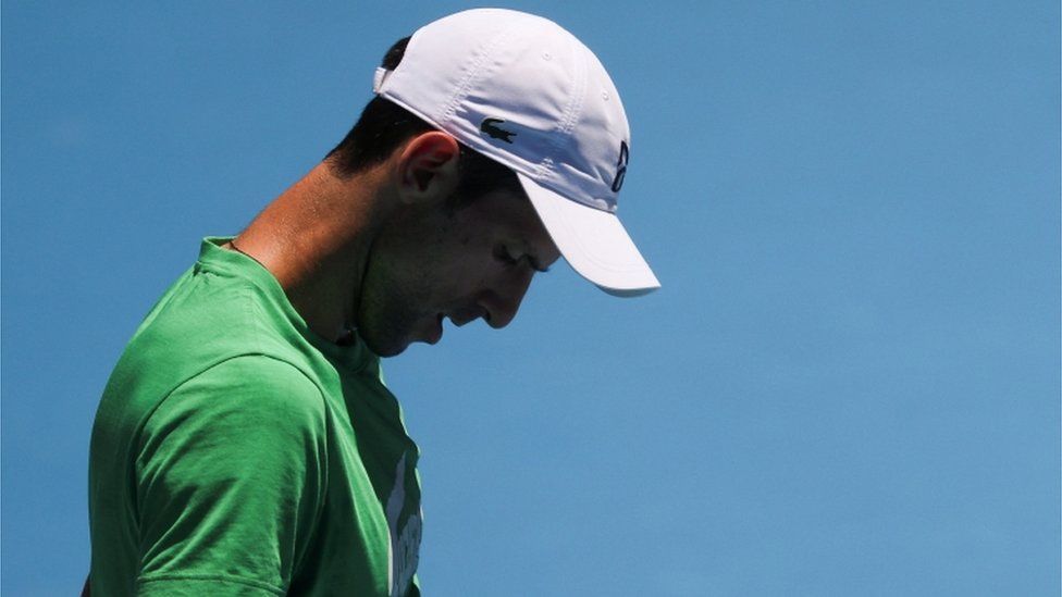 Novak Djokovic: Australia to detain tennis star after visa cancelled