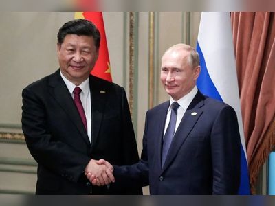As the West pushes them together, Xi and Putin show up for each other