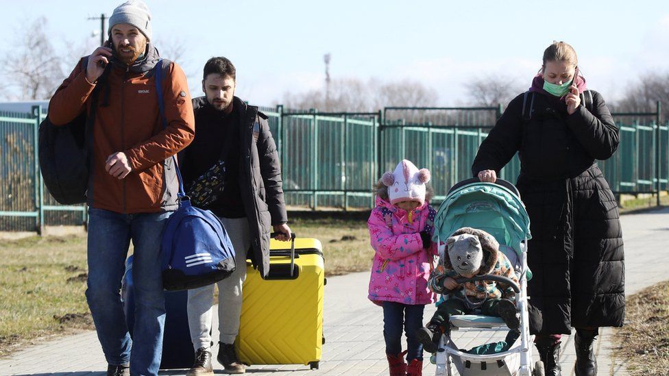 Ukraine invasion: Charities urge UK to welcome thousands of refugees