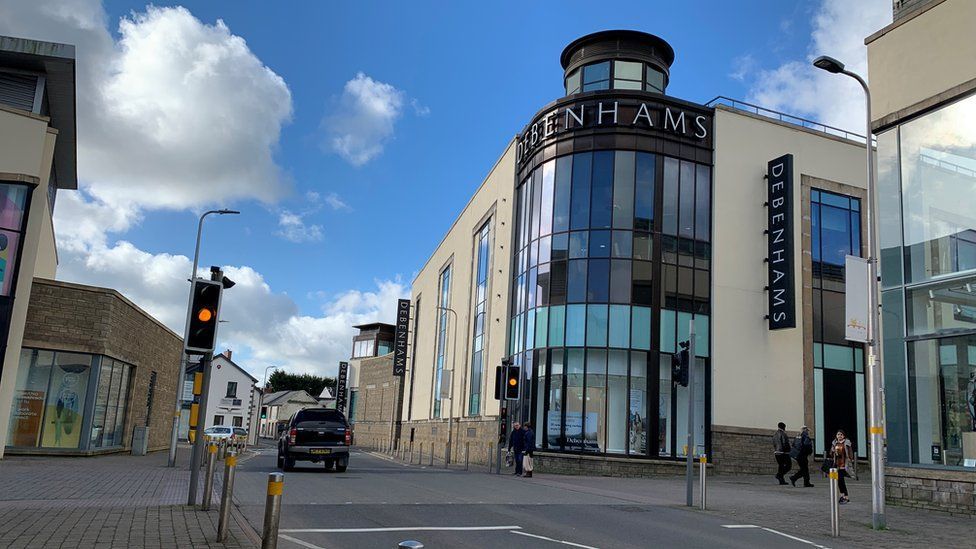 Carmarthen: What do you do with an empty department store?