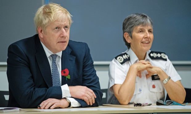 Boris Johnson urged to distance himself from selection of new Met police chief