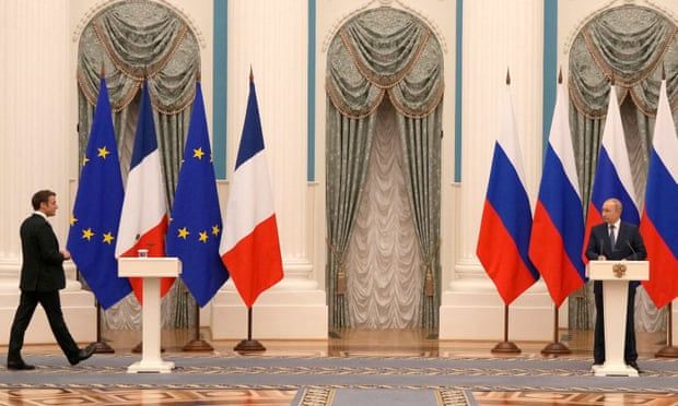 Talks between Macron and Putin fail to produce Ukraine breakthrough