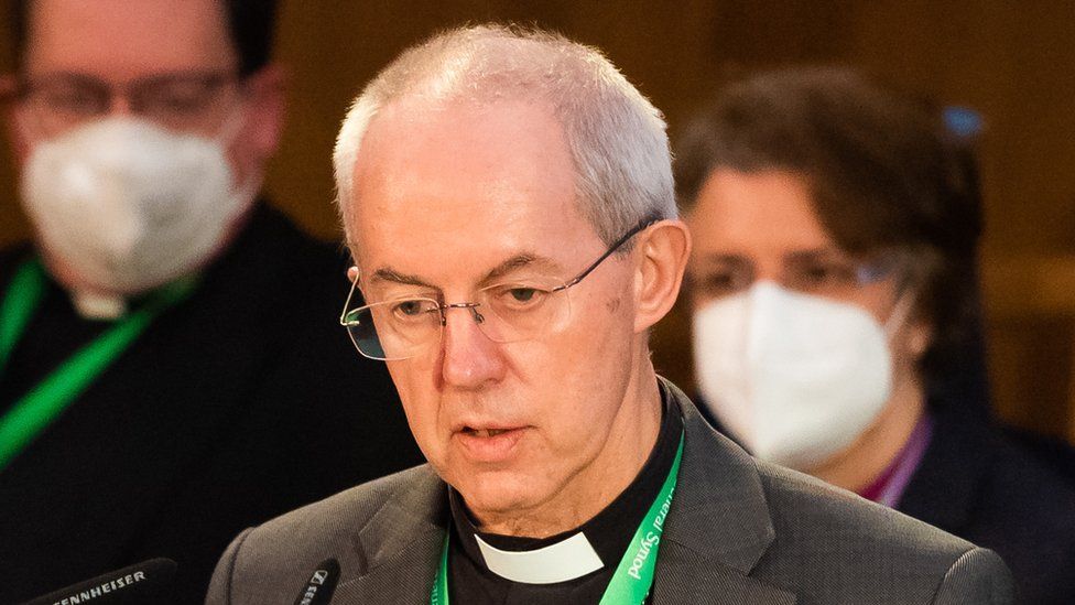 Archbishop of Canterbury Justin Welby criticises delay in removing slavery plaque