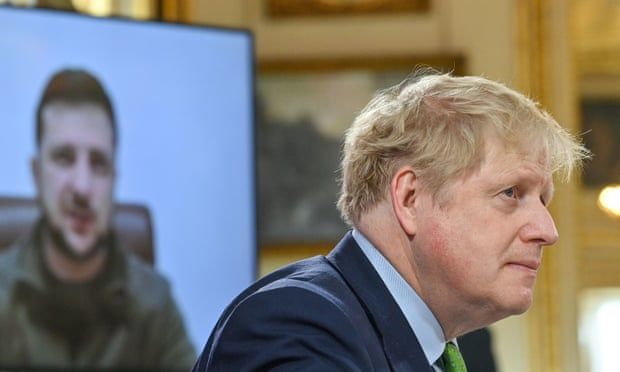 Boris Johnson ‘desperate’ to visit Ukraine, says Tory party chair