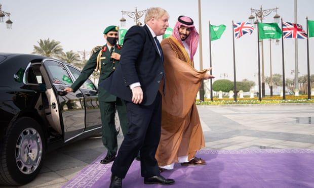 Boris Johnson upbeat on Saudi oil supply as kingdom executes three more