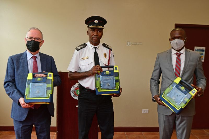 Fire And Rescue Service Receive 16 Heart Defibrillators